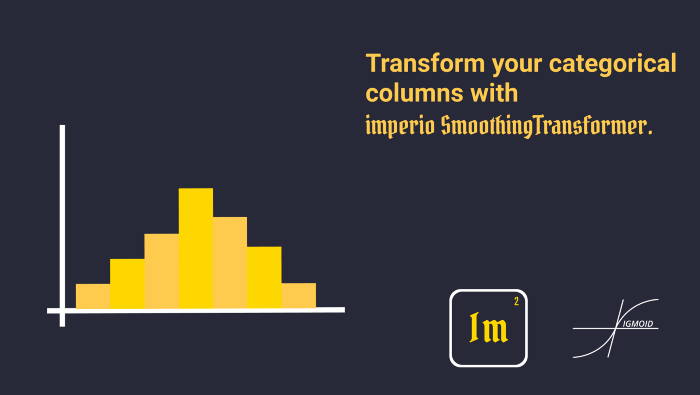 Transform your categorical columns with imperio SmoothingTransformer