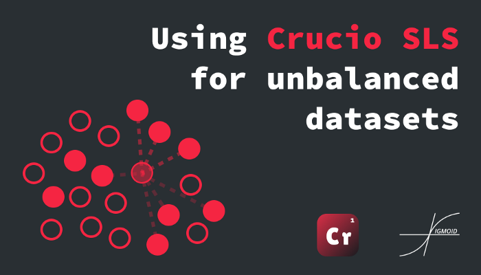 Balancing datasets using Crucio Safe-Level-SMOTE